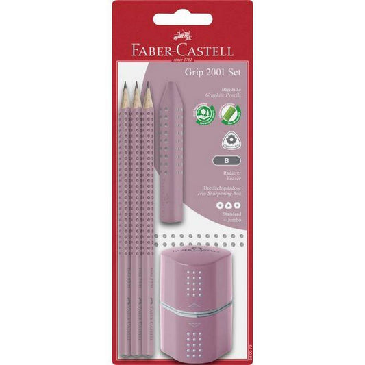 Faber Castell - Grip 2001 Set - Rose Shadows