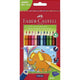 Faber-Castell Jumbo Triangular Colouring Pencils - Box of 12