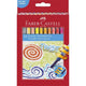 Faber-Castell - Twistable Wax Crayons - Box of 24