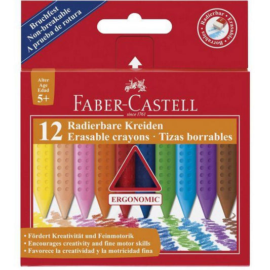 Grip Erasable Crayons Box 12