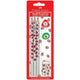 Ladybird Pencil Set (3) With Eraser