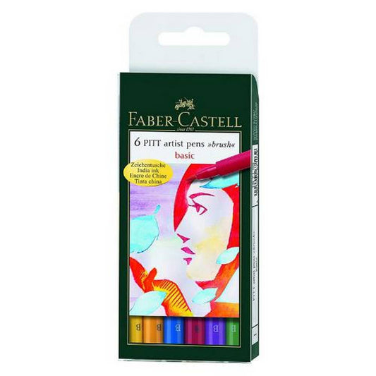 Pitt Artist Pen - Basic Wallet of 6
