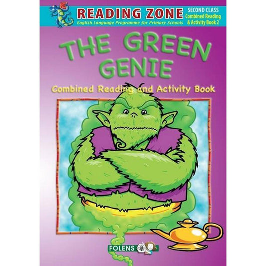 READING ZONE - THE GREEN GENIE READING & ACTIVITY BOOK