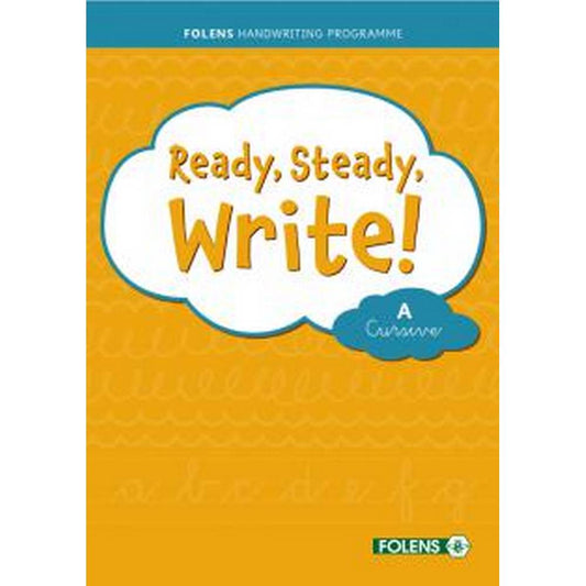 READY, STEADY, WRITE! CURSIVE A SET - JUNIOR INFANTS
