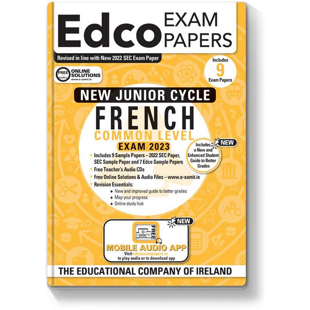 Exam Papers - Junior Cycle - French - Common Level - Exam 2025