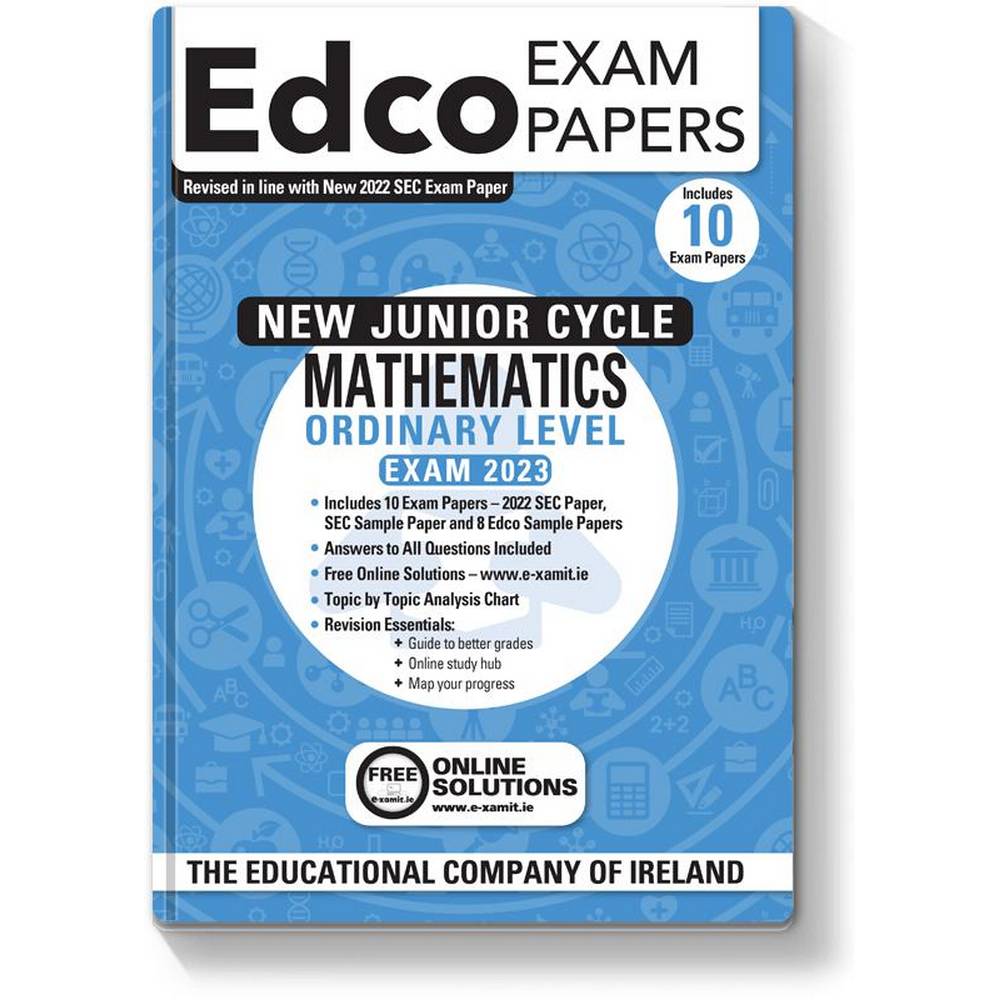 Exam Papers - Junior Cycle - Maths - Ordinary Level - Exam 2025