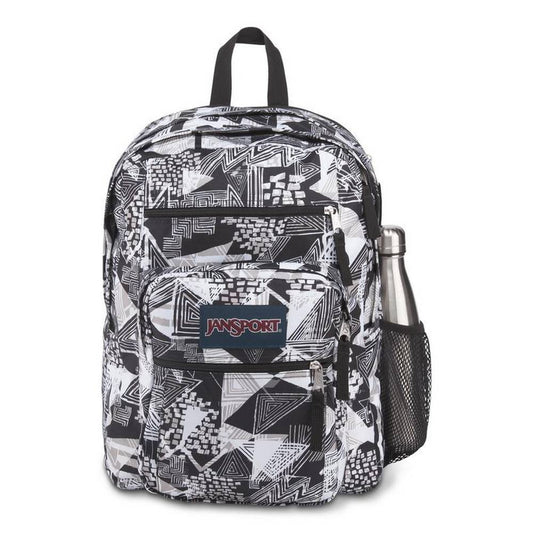 JanSport Big Student Backpack - Black Street Lines