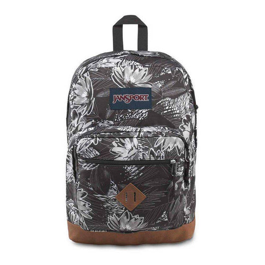 JanSport City View Backpack - Black Agave Zebra