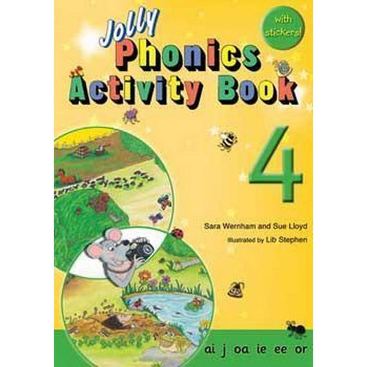 JOLLY PHONICS ACTIVITY BOOK 4