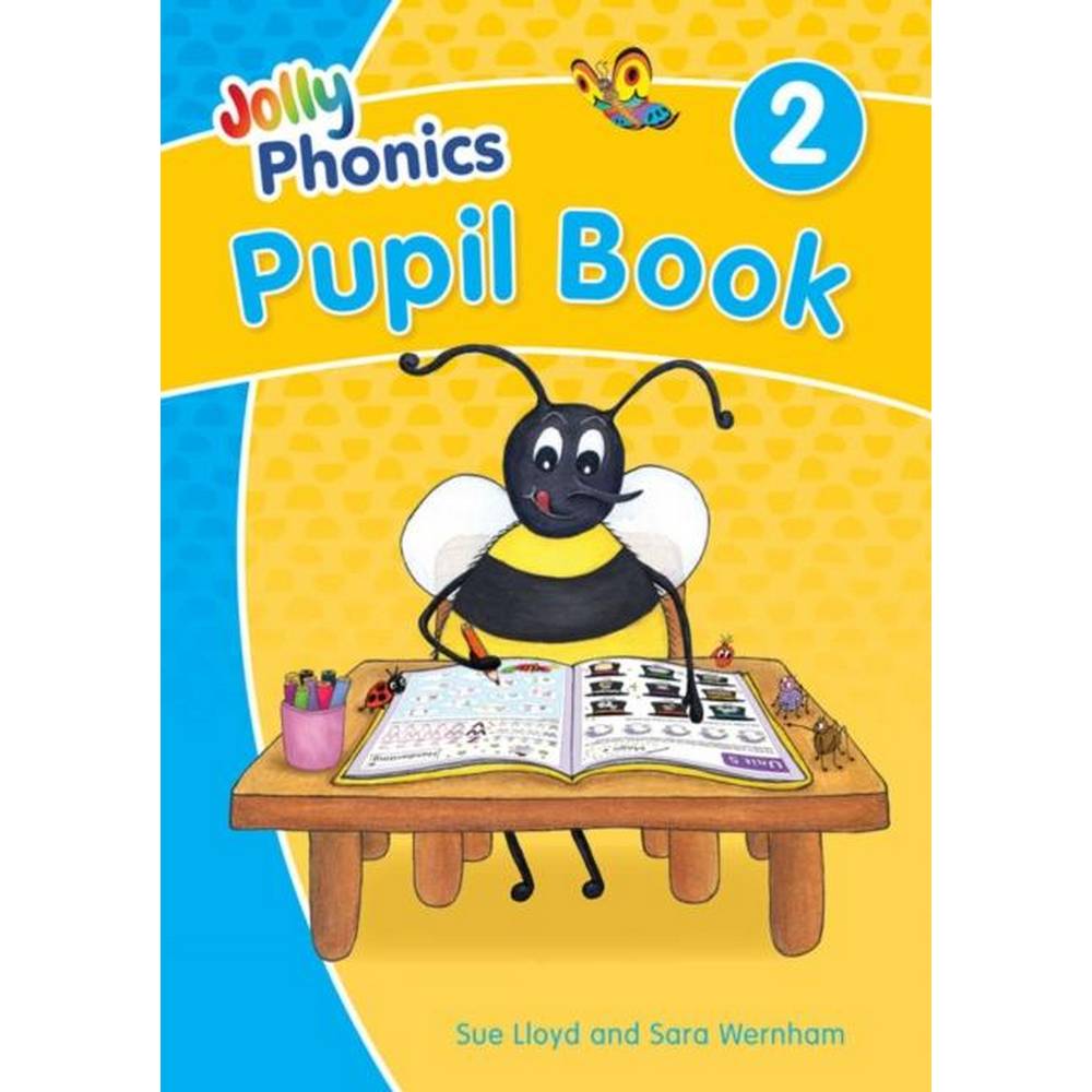 JOLLY PHONICS PUPIL BOOK 2 - IN PRECURSIVE LETTERS (COLOUR)