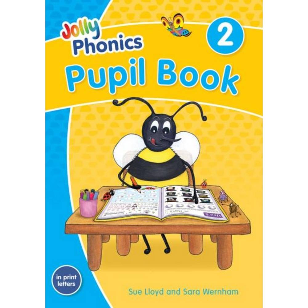 JOLLY PHONICS PUPIL BOOK 2 - IN PRINT LETTERS (COLOUR)