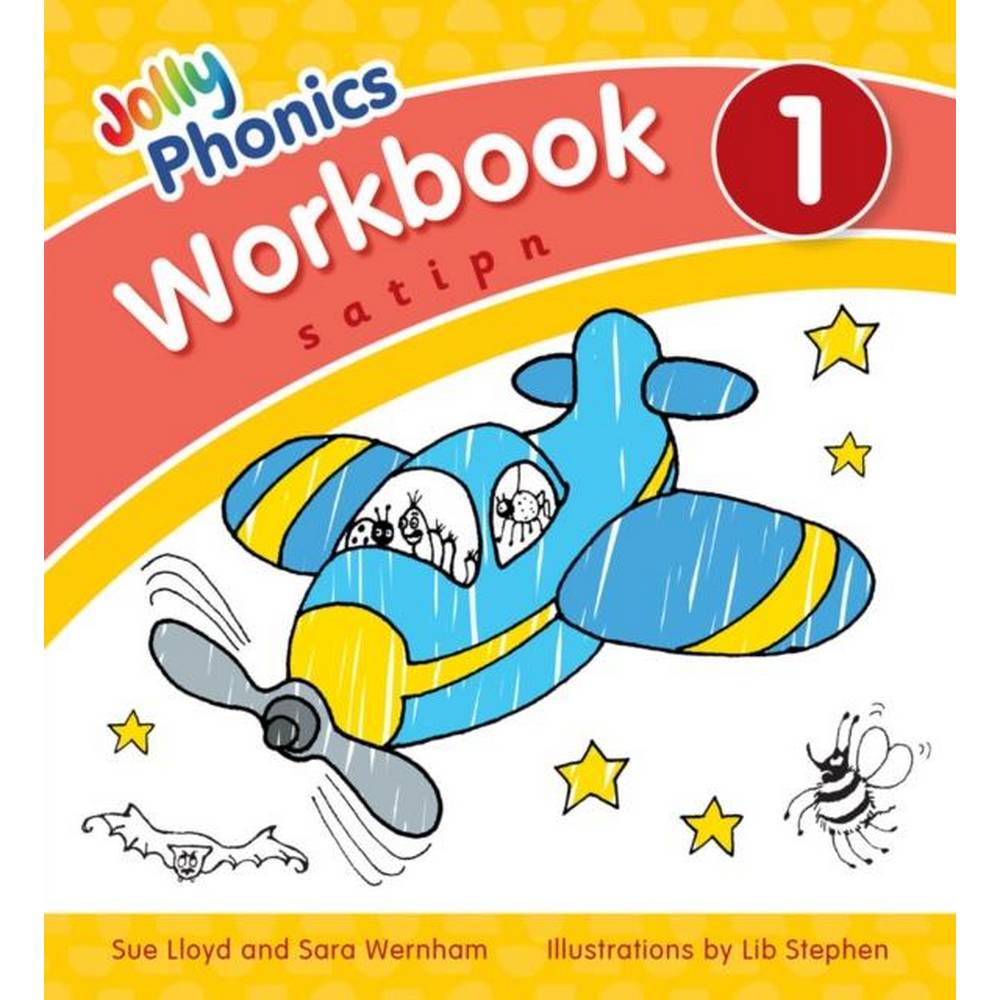 JOLLY PHONICS WORKBOOK 1 - PRE CURSIVE LETTERS