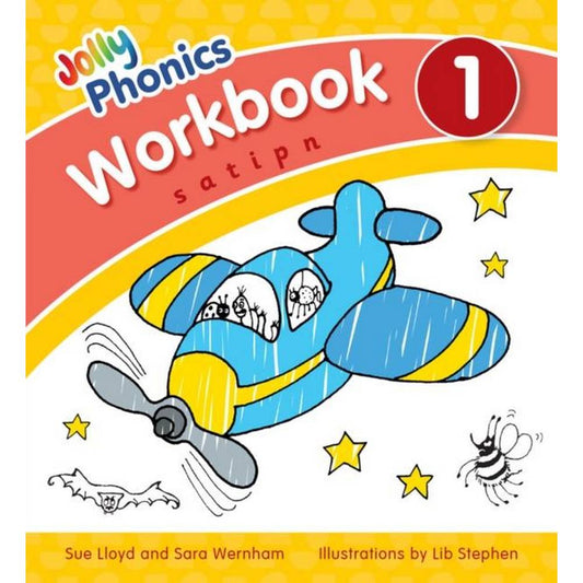 JOLLY PHONICS WORKBOOK 1 - PRE CURSIVE LETTERS
