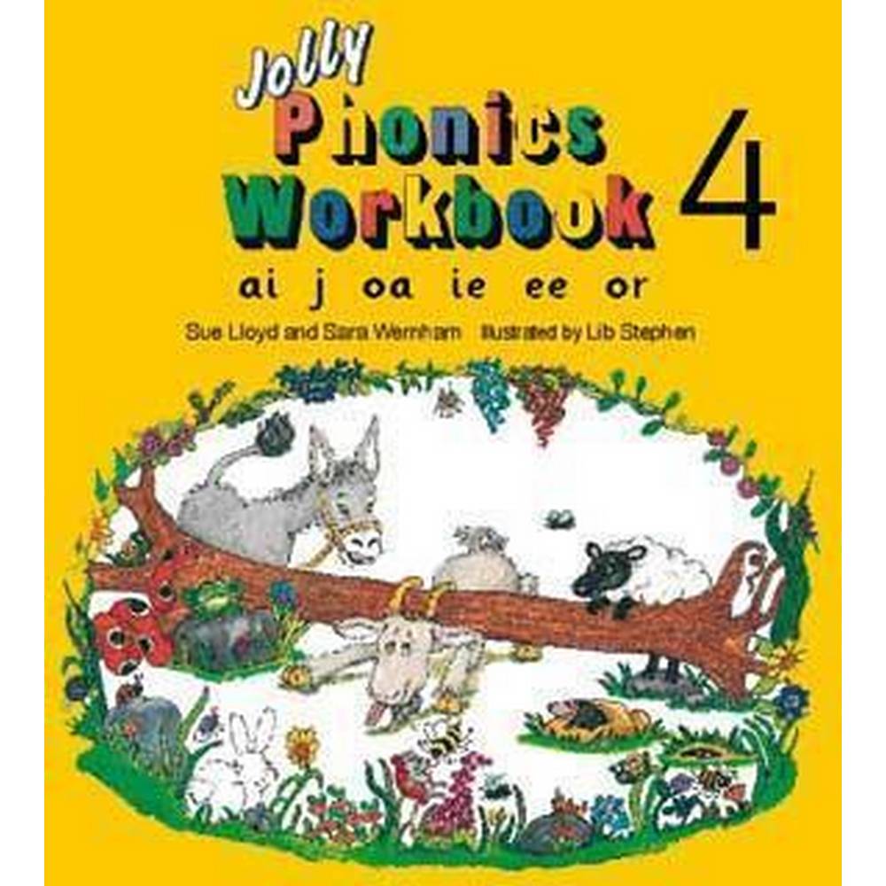 JOLLY PHONICS WORKBOOK 4 - OLD EDITION
