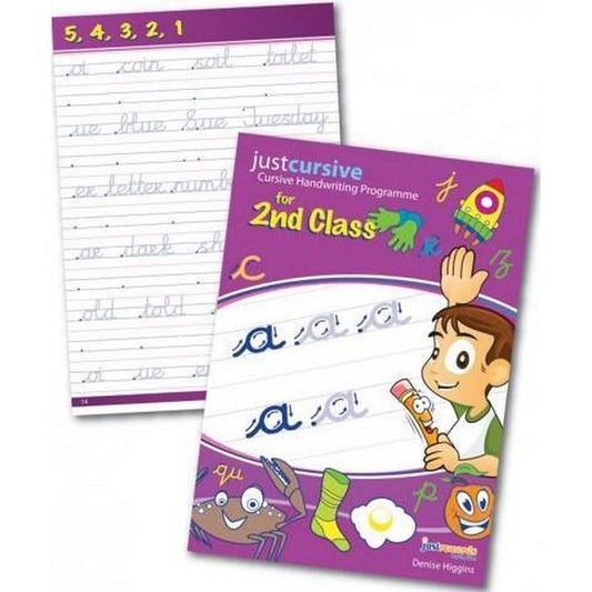 JUST CURSIVE - HANDWRITING - 2ND / SECOND CLASS