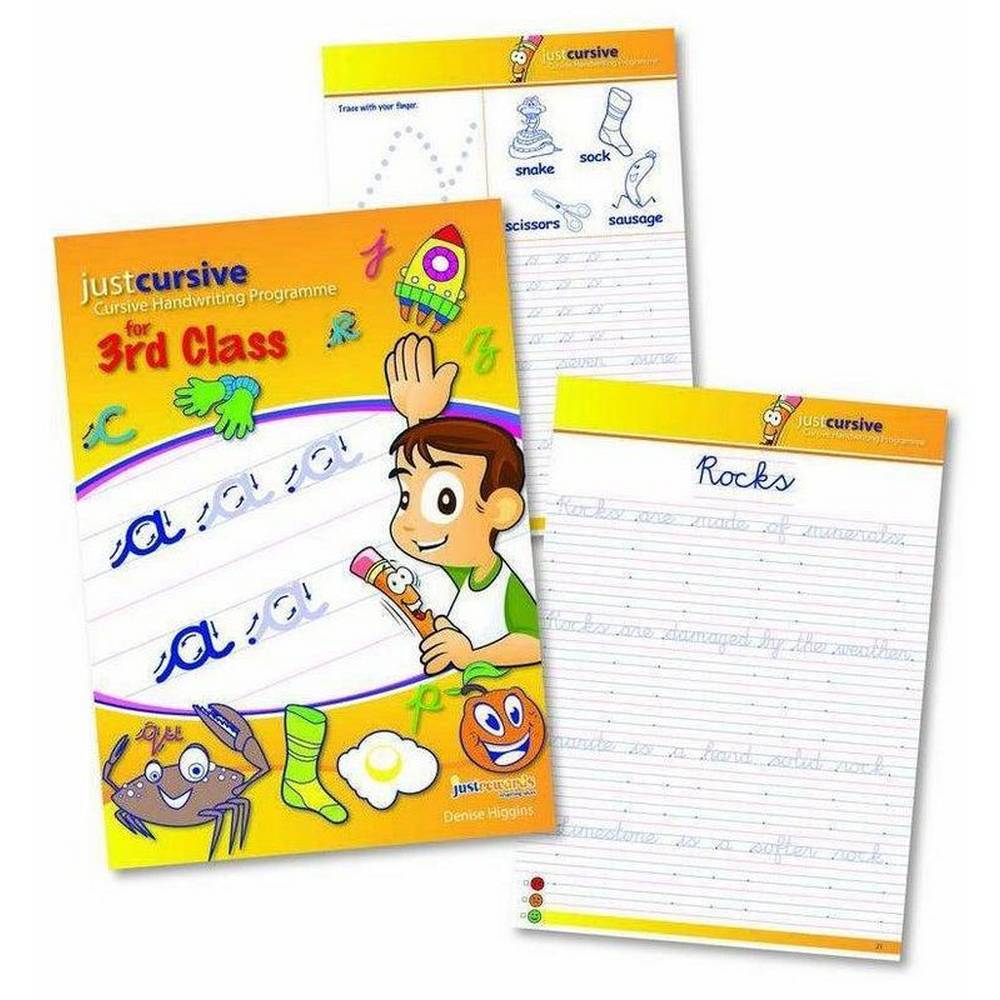 JUST CURSIVE - HANDWRITING - 3RD / THIRD CLASS