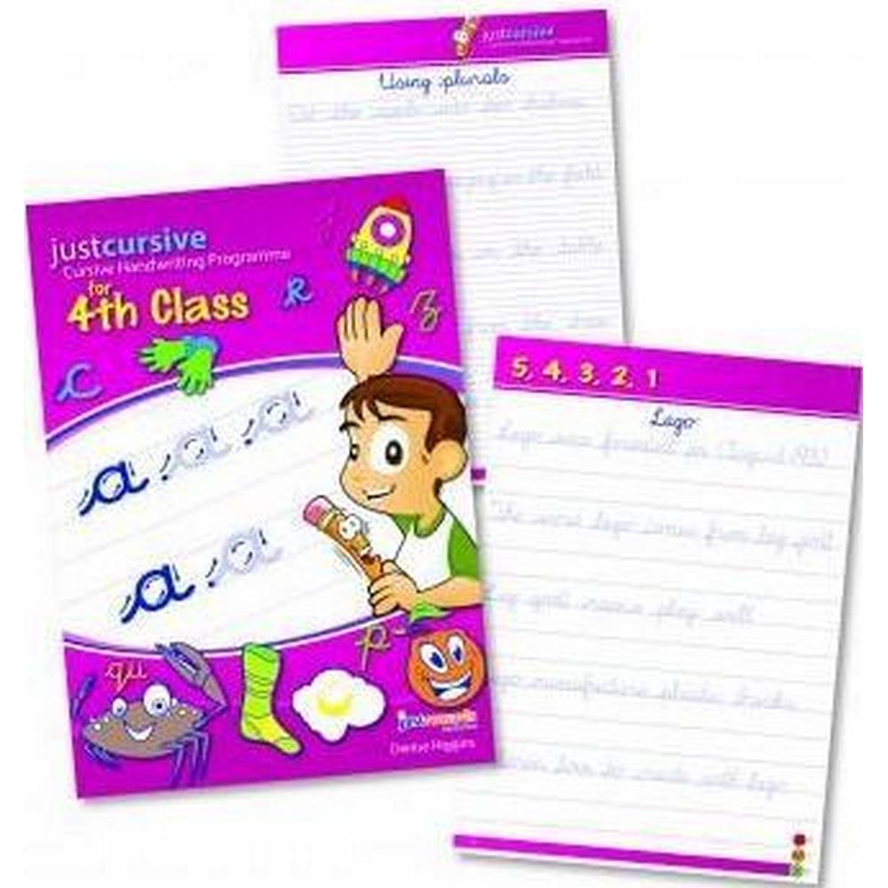 JUST CURSIVE - HANDWRITING - 4TH / FOURTH CLASS