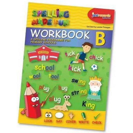 SPELLING MADE FUN PUPILS WORKBOOK B - 1ST CLASS