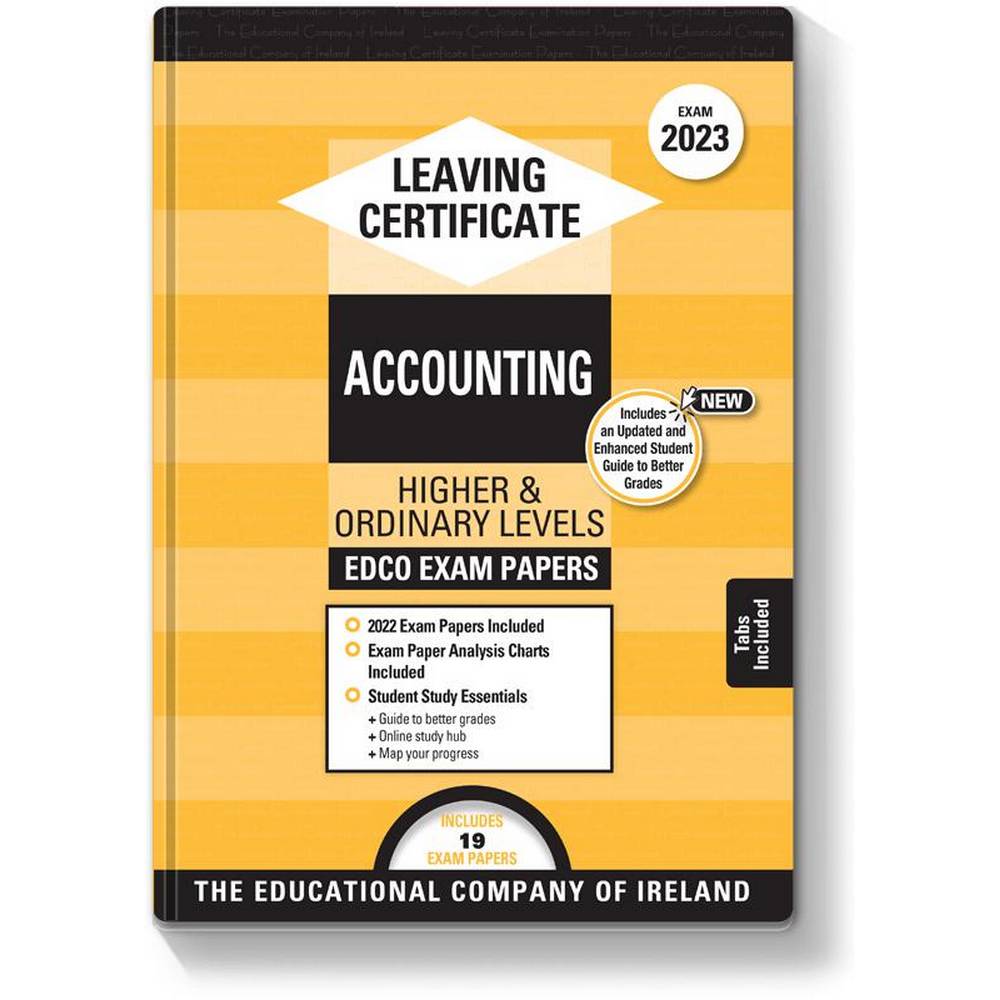Exam Papers - Leaving Cert - Accounting - Higher & Ordinary Levels - Exam 2025