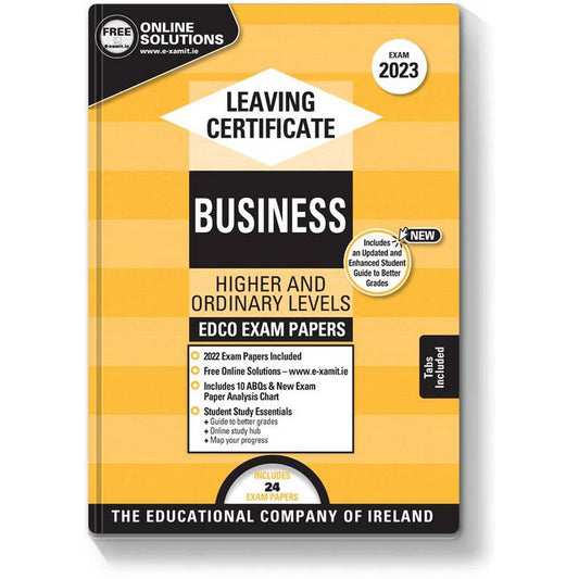 Exam Papers - Leaving Cert - Business - Higher & Ordinary Levels - Exam 2025
