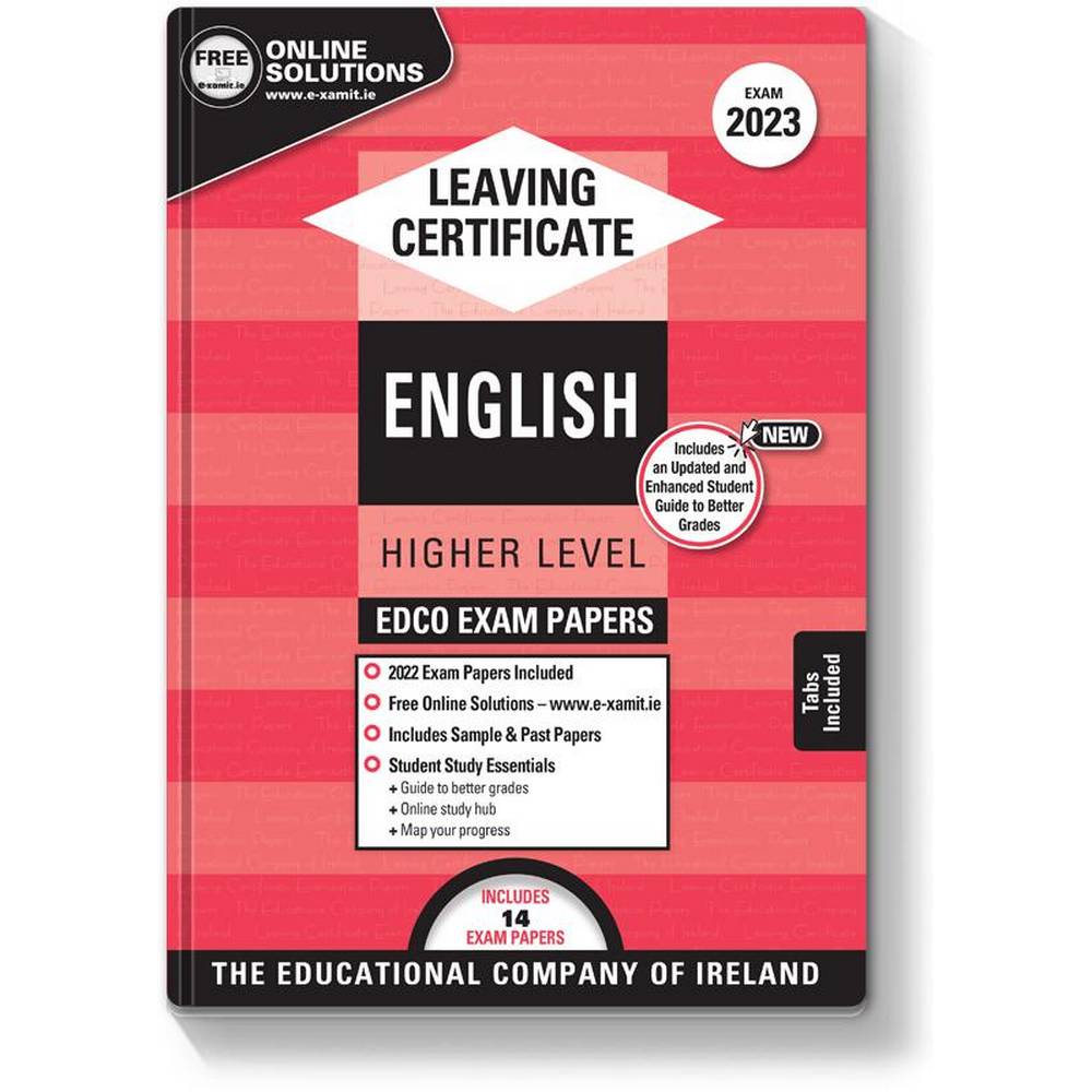 Exam Papers - Leaving Cert - English - Higher Level - Exam 2025