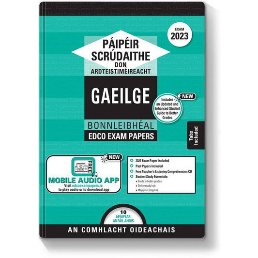 Exam Papers - Leaving Cert - Gaeilge / Irish - Bonnleibhéal / Foundation Level - Exam 2025