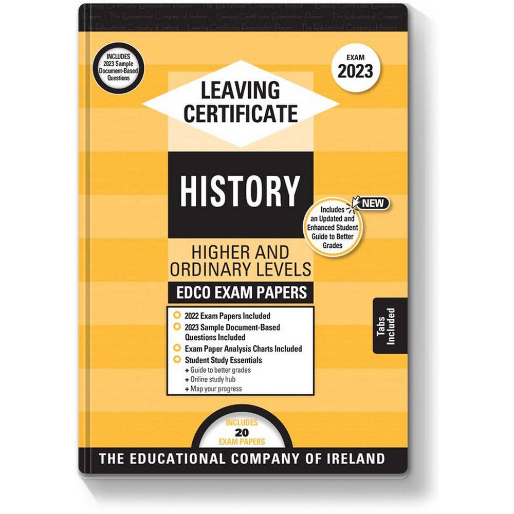 Exam Papers - Leaving Cert - History - Higher & Ordinary Levels - Exam 2025