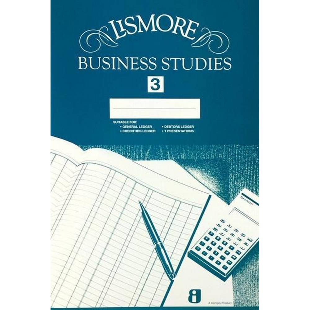 Business Studies: Record Book 3: Ledger - 40 page