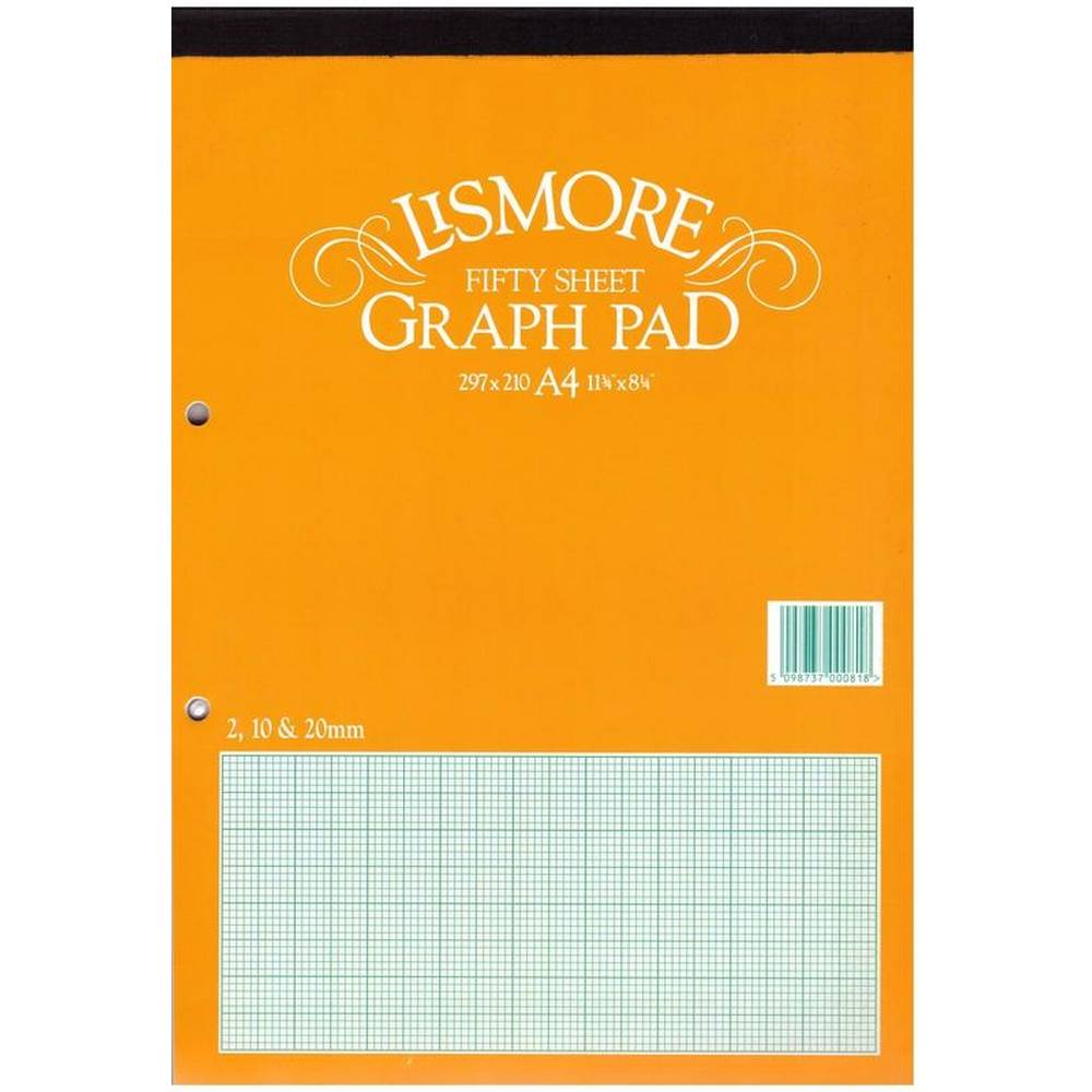 Graph Pad (2:10:20) A4 - 50 Sheet