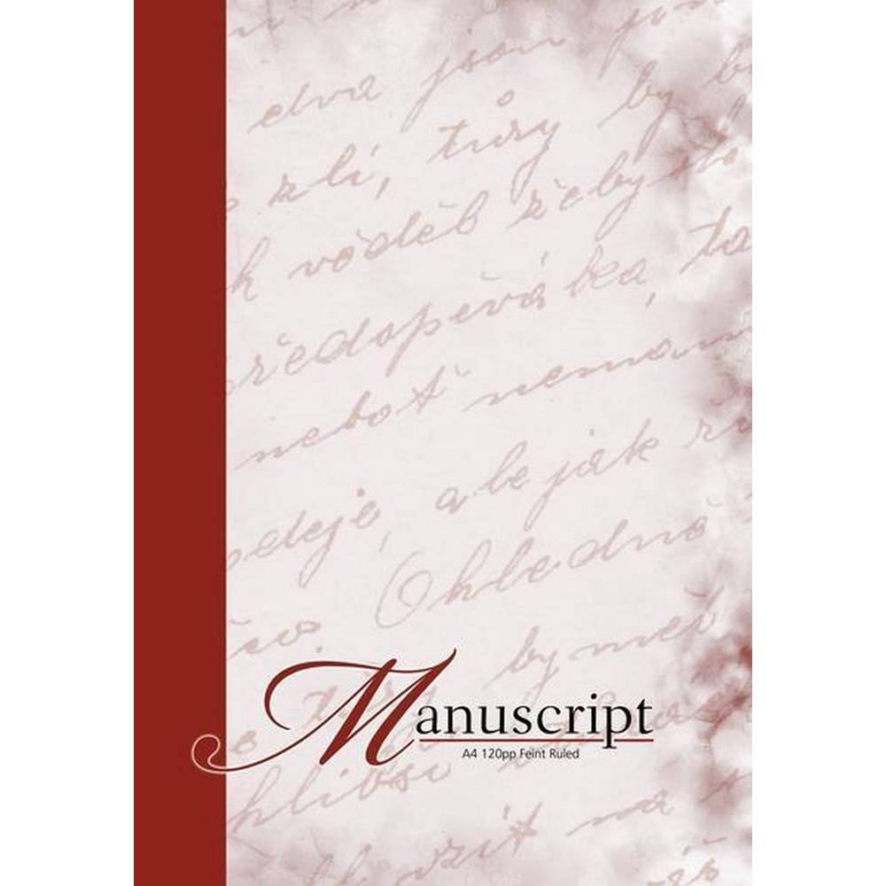 Writing Manuscript Book - A4 - 120 Page