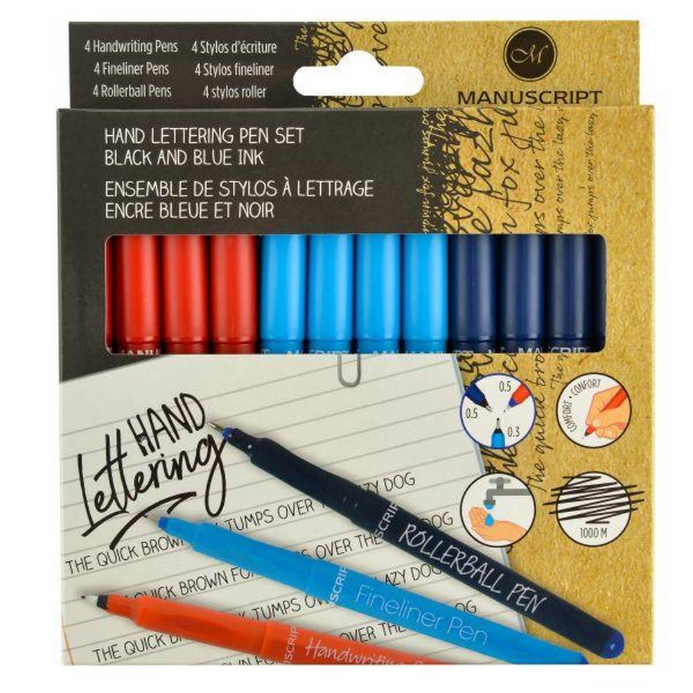 Hand Lettering Pen Set