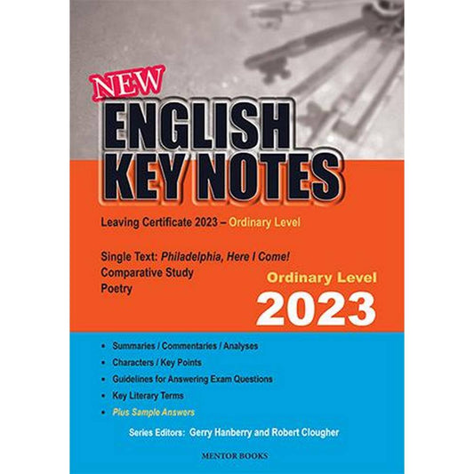 ENGLISH KEY NOTES 2023 - ORDINARY LEVEL