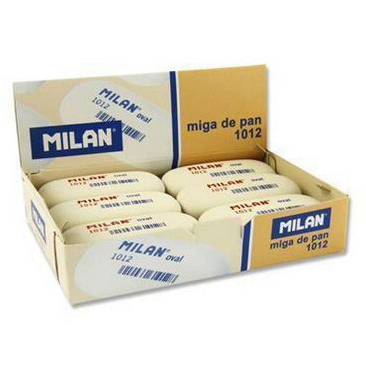 White Oval Eraser - 62mm
