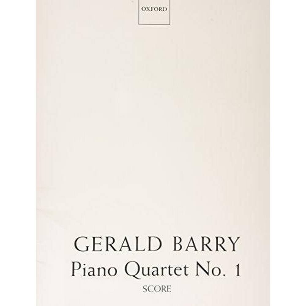 PIANO QUARTET NO. 1 SCORE BY GERALD BARRY