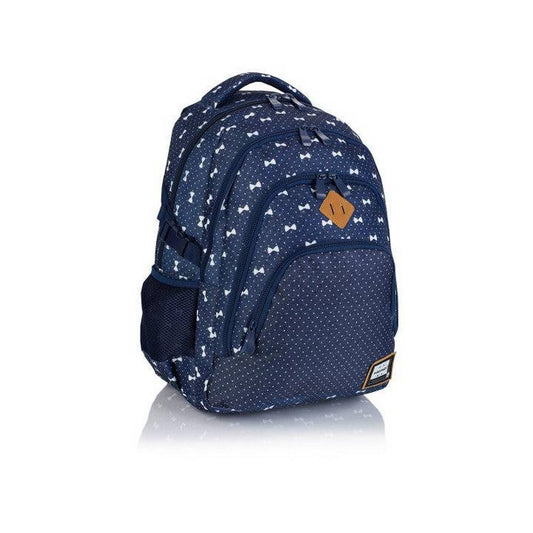 Head - Bow Dots - 3 Compartment Backpack