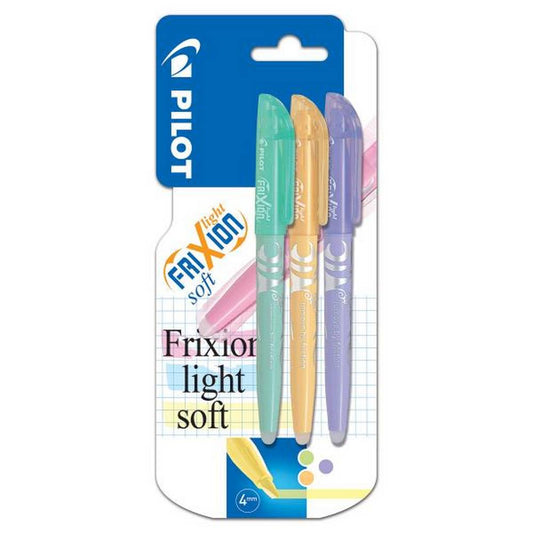 Frixion - Light Soft Erasable Highlighter Triple Pack