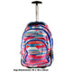 Explore Trolley Backpack - Diamond Stripes