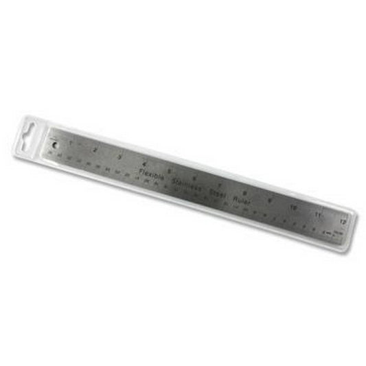 Stainless Steel Flexible Ruler 12" / 30cm