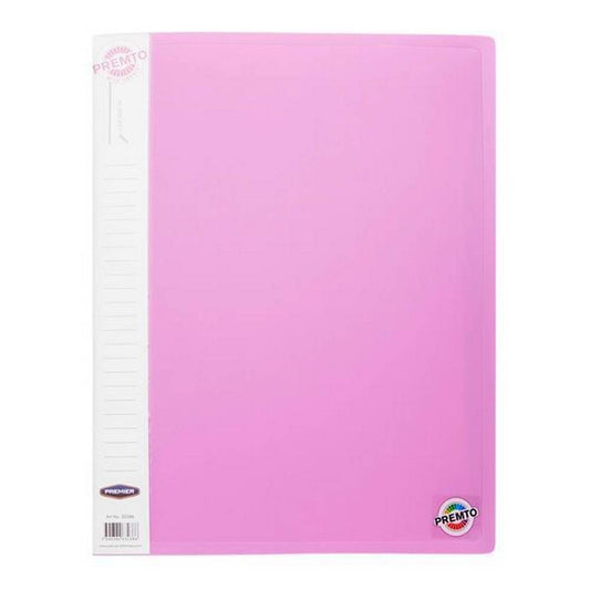 Premto Pastel A4 40 Pocket Display Book - Wild Orchid