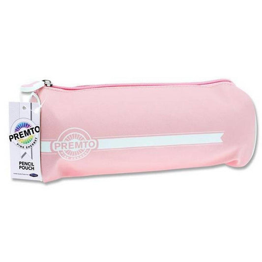 Premto Pastel Rectangular Pencil Pouch - Pink Sherbet