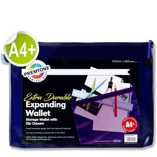 Premier Premtone A4+ Extra Durable Mesh Wallet - Admiral Blue