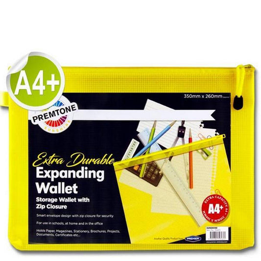 Premier Premtone A4+ Extra Durable Mesh Wallet - Sunshine