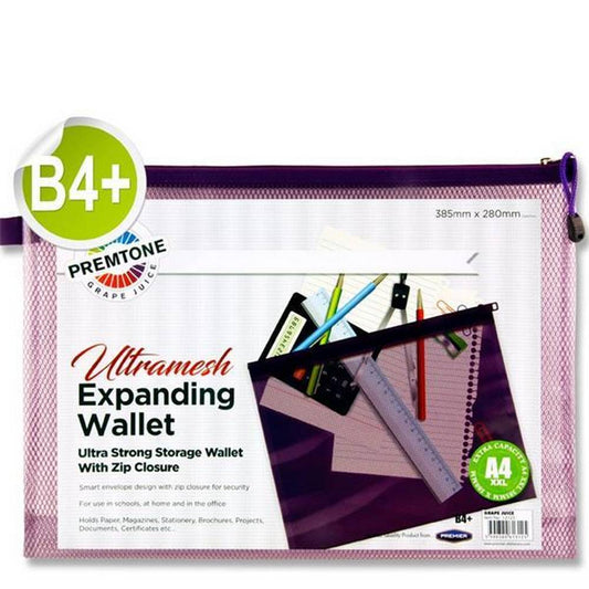 Premier Premtone B4+ Ultramesh Expanding Wallet - Grape Juice