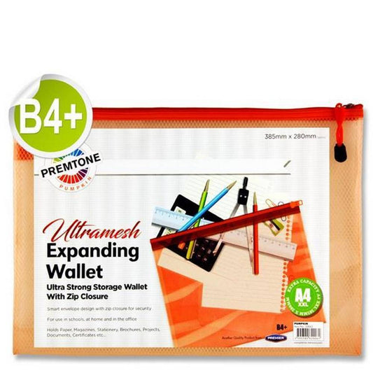 Premier Premtone B4+ Ultramesh Expanding Wallet - Pumpkin