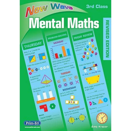 NEW WAVE MENTAL MATHS - 3RD CLASS - REVISED EDITION