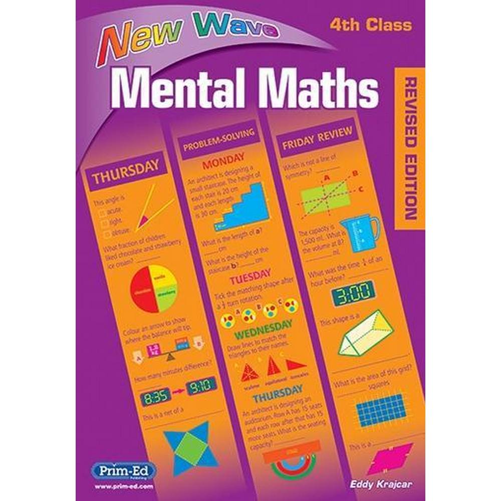 NEW WAVE MENTAL MATHS - 4TH CLASS - REVISED EDITION