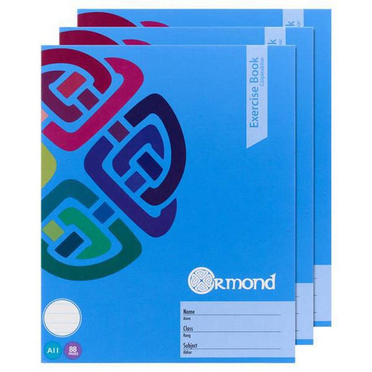 Exercise Copy - A11 - 88 Page - Pack of 10