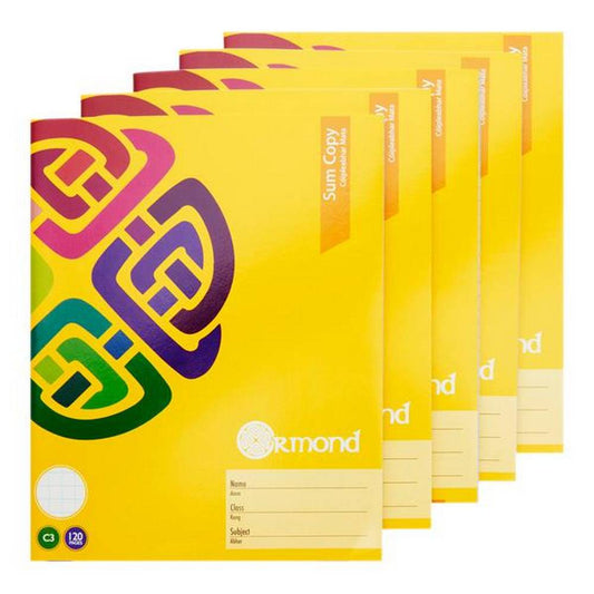 Ormond - Sum Copy - C3 - 120 Page - Pack of 5