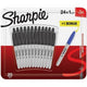 Sharpie 24 Black Permanent Markers