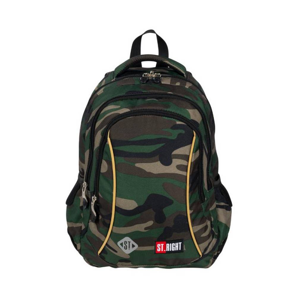 St.Right - Army Design Jnr - 3 Compartment Backpack